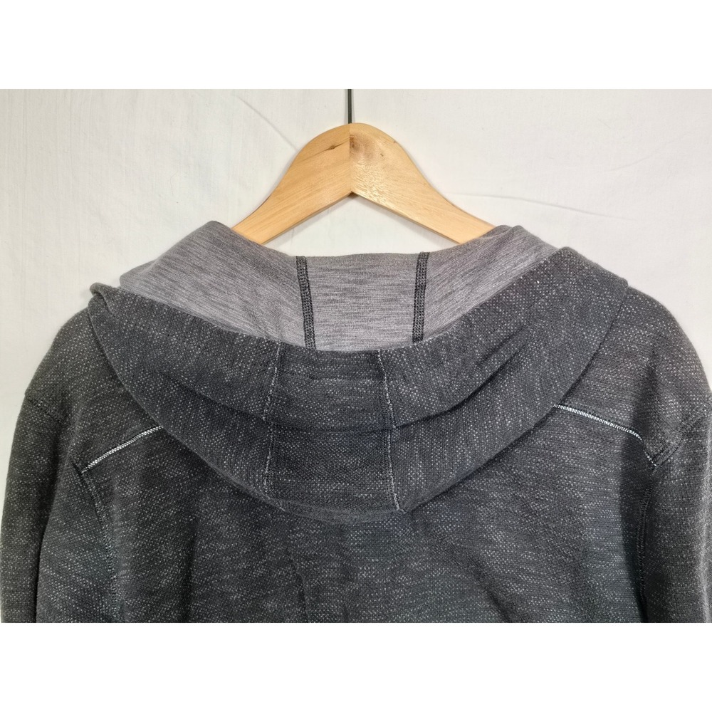 Bonobos GoodSport Hoodie M Charcoal Gray Quiet Luxury Athletic Pima Cotton - Picture 8 of 9